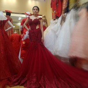 Wedding dress custom made size 2 prom dress